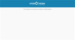 Desktop Screenshot of hydrotherm.mobi