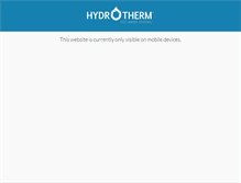 Tablet Screenshot of hydrotherm.mobi